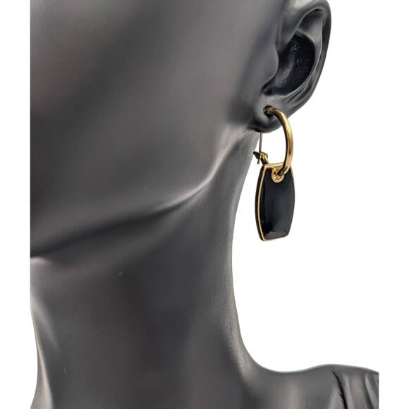 Dangle Drop Earrings Women Black Elegant Classy Cute Set Fashion Jewelry - Picture 1 of 11